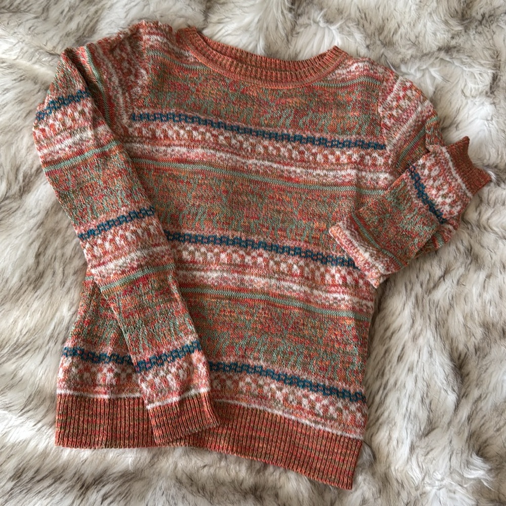 A N T H R O P O L O G I E Sparrow Fair Isle Vinta… - image 2